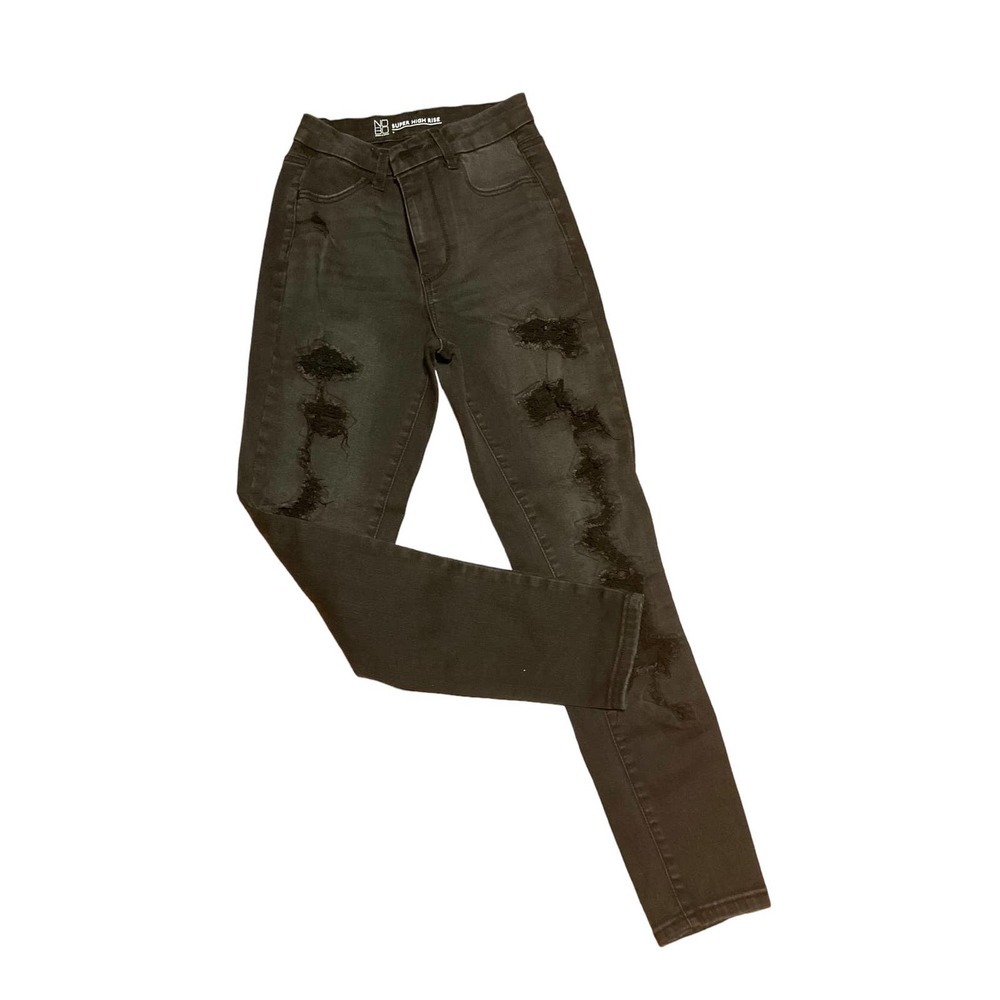 NoBo Super Highrise skinny Jean black size 7